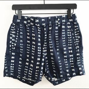 * J Crew ** elastic waist cotton shorts